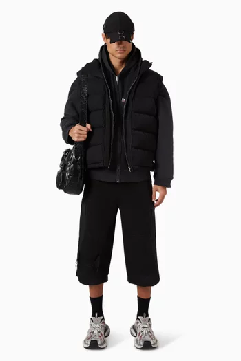 Cropped Cargo Pants in Cotton Ripstop