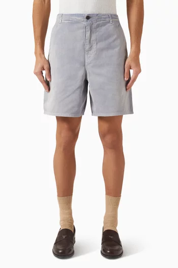 شورت برمودا بلون باهت قطن غابردين