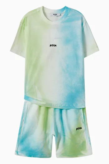 Tie-dye Print T-shirt in Cotton