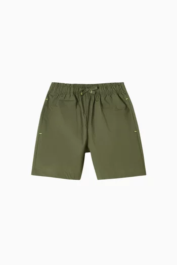 شورت رياضي بشعار الماركة قطن