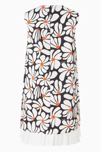 فستان مزين بزهور