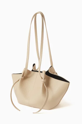 Mochi Tote Bag in Pebble Grained Leather