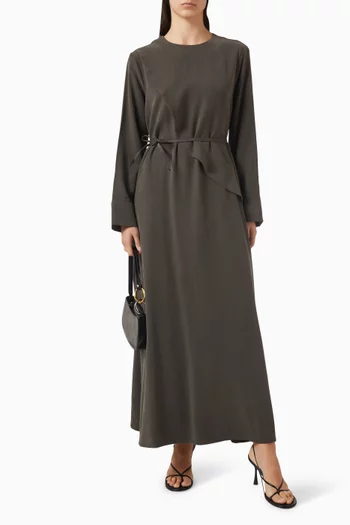 Belted Maxi Dress
