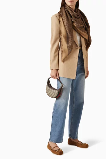 Small Ophidia Shoulder Bag in GG Fabric