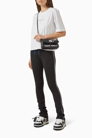 Statement Boxy T-shirt in Cotton