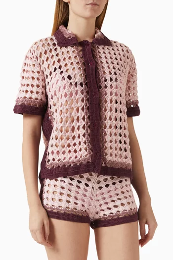 قميص جاريس كروشيه