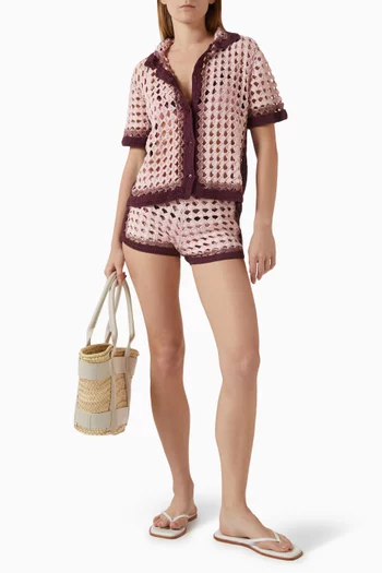 شورت جاريس كروشيه