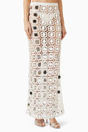 تنورة بوزيتانو كروشيه