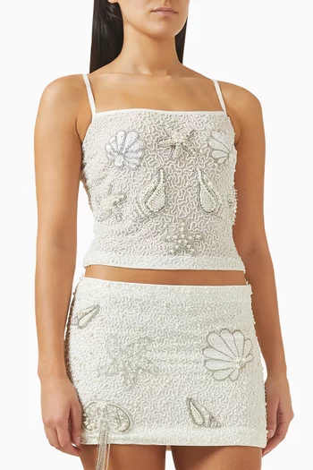 بلوزة كاميسول سي بلا أكمام