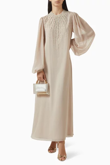 Stone-embellished Gown