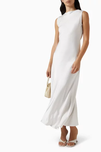 فستان ستون متوسط الطول ستان