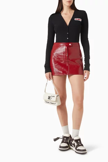 Button-up Bodysuit in Jersey