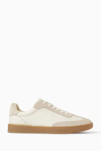 Low-top Sneakers in Leather