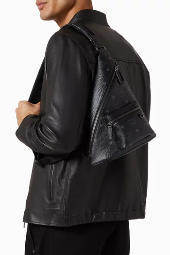 Mini Aren Sling Bag in Visetos Canvas