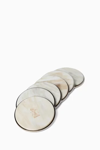 طقم قواعد أكواب، 6 قطع