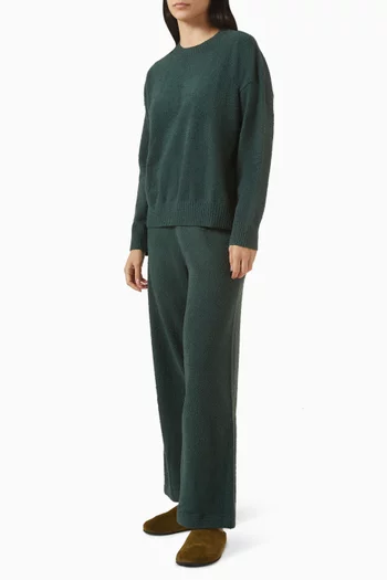 Crewneck Sweater in Recycled Boucle