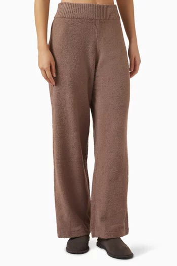 Pull-on Pants in Recycled Boucle
