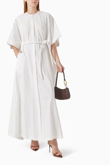 فستان هالو بحزام