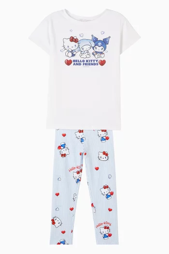 Hello Kitty Top & Leggings Set