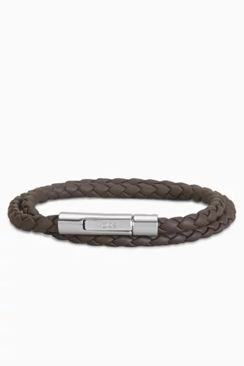MyColors Woven Bracelet in Leather