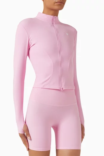 Luxe Balance Zip-up Jacket in Freeform™