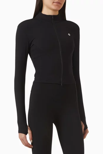 Luxe Balance Zip-up Jacket in Freeform™