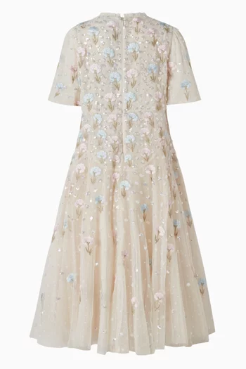 فستان بنقشة زهور طرشخقون