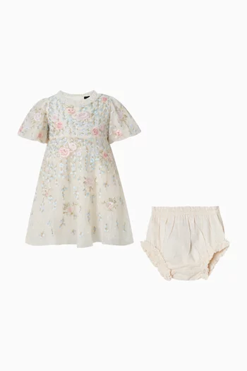 فستان كريسيدا مطرز