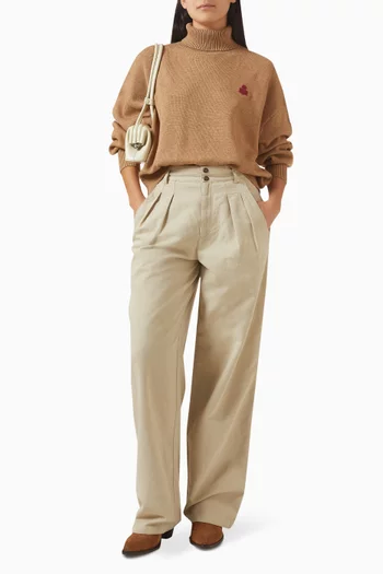 Nadine Pants in Cotton Blend