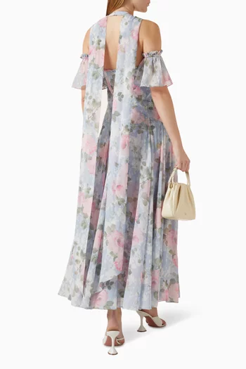 Camille Garden Gown in Georgette