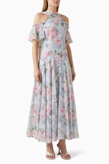 Camille Garden Gown in Georgette