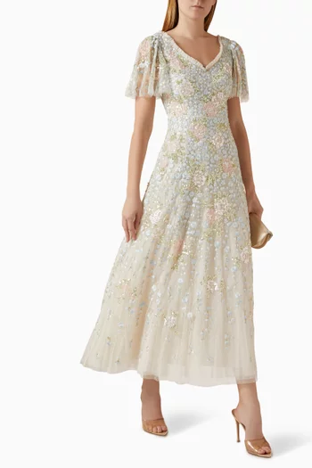 Cressida Floral Gown