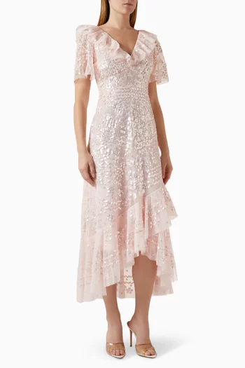 Anais Sequin-embellished Gown in Tulle