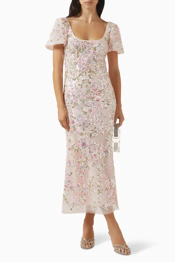 Dream Garland Ankle Gown