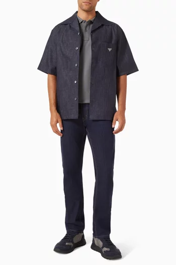 قميص شامبراي دينم