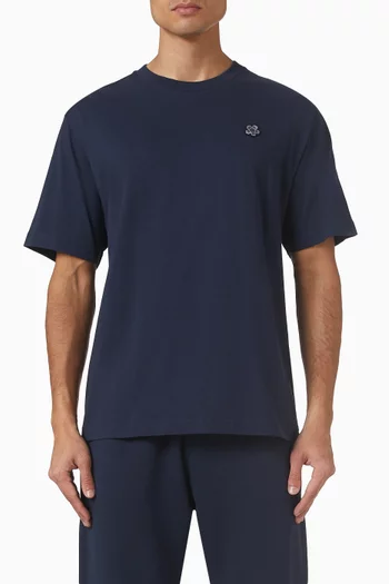 تي شيرت بشعار زهرة بوكي قطن