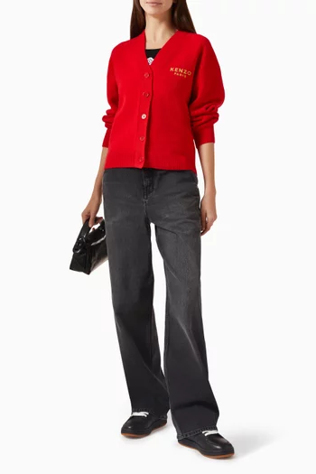 Boke Flower Cardigan in Wool