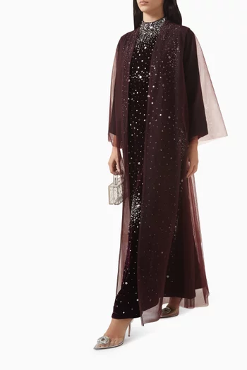 3-piece Abaya Set