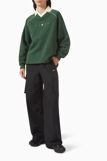 تي شيرت بولو فينيكس بقصة فضفاضة صوف