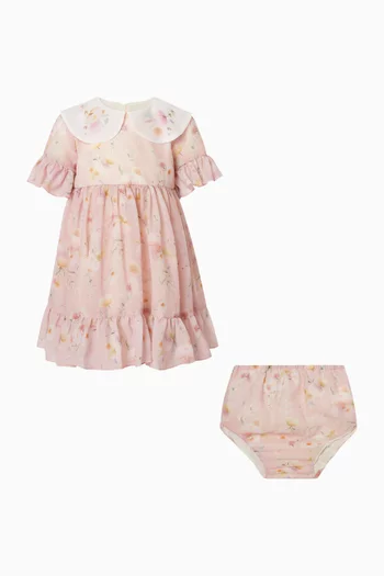 Floral Dress in Chiffon