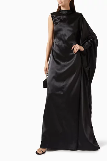 Huyen Dan Maxi Dress in Satin