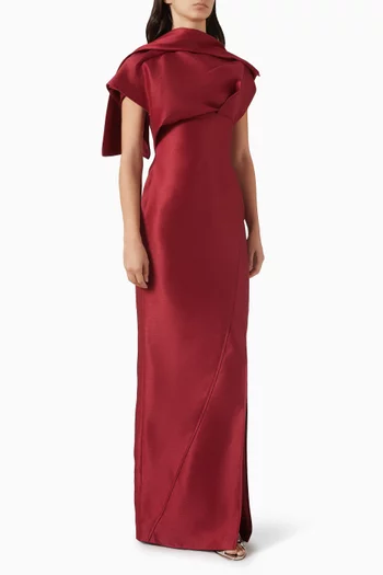 Ha Vy Maxi Dress in Taffeta