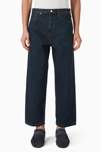Dome Straight-leg Jeans in Denim