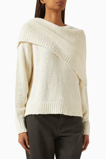 سترة بشال متعدد الطبقات