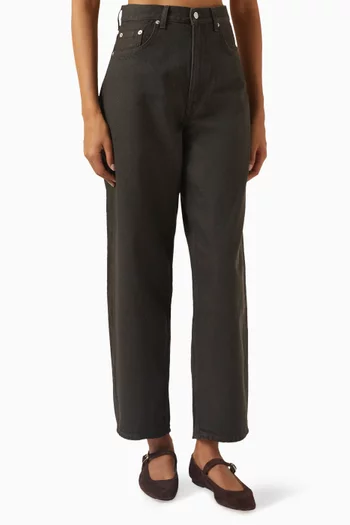 Bay Barrel-leg Jeans in Denim