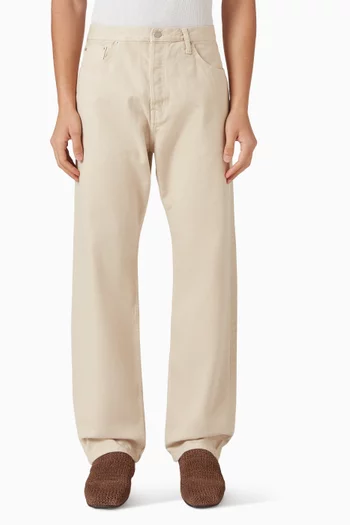 Signature Straight-leg Jeans in Denim