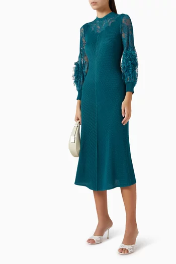 فستان ستاتشي متوسط الطول