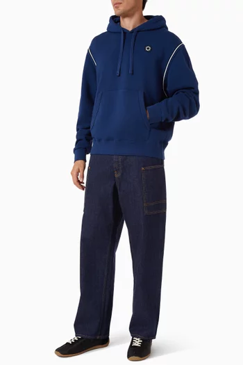 كنزة بغطاء رأس وزهرة بوكي 2.0 قطن