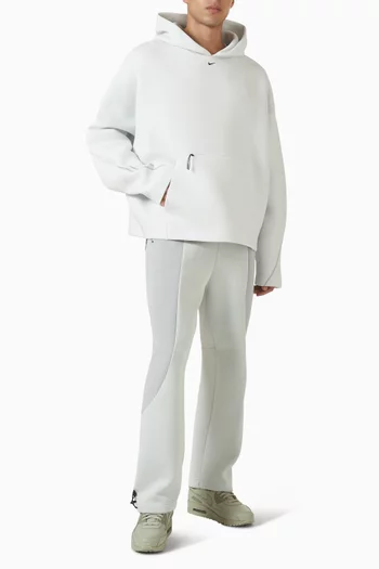 كنزة بغطاء رأس صوف معالج