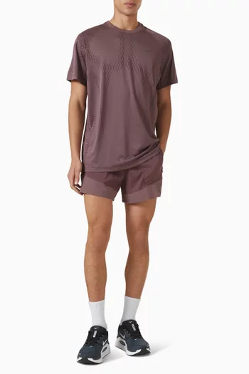 شورت للجري سترايد بتقنية Dri-FIT مبطن بسروال تحتي